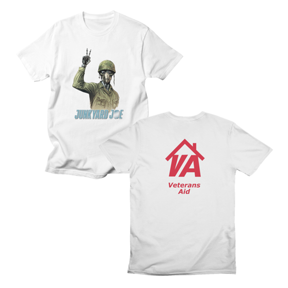 Veterans Aid junkyard joe t shirts